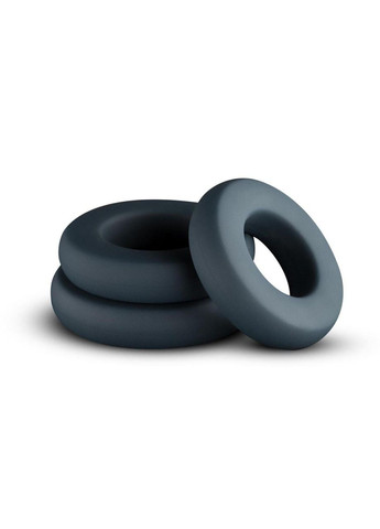 Набор эрекционных колец 3-Piece Hefty Cock Ring Set Boners (303880594)