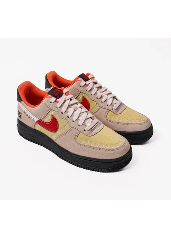 Бежевые кроссовки мужские air force 1 07 lx beige dz5355-126 Nike