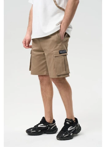 Чоловічі карго шорти пісочний Shorts Sandy No Brand Urban Cargo (392122135)