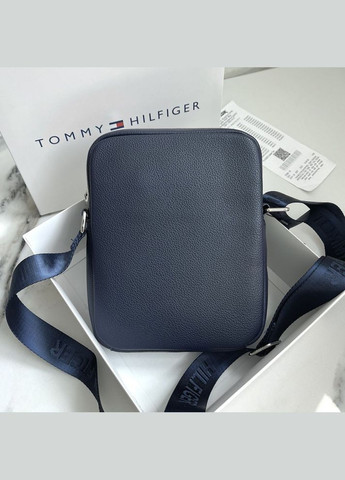 Чоловіча брендова сумка через плече (1016-2) синя No Brand (322157323)