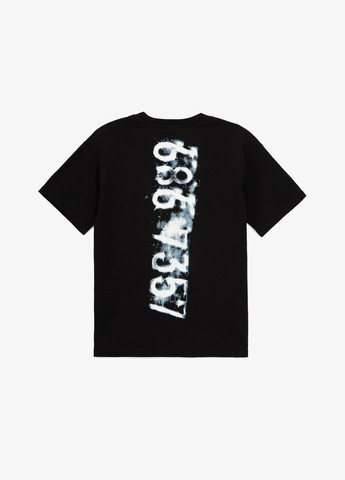 Чорна літня футболка з принтом для хлопчика m93 140 см shop (2000991039780) Dinomin