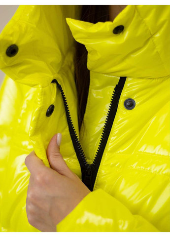 Желтый зимний Пуховик indigo.limited