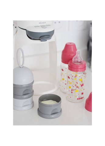 Бутылочка стеклянная с широким горлышком 240 мл - розовый, арт. 911654 Beaba (369489929)