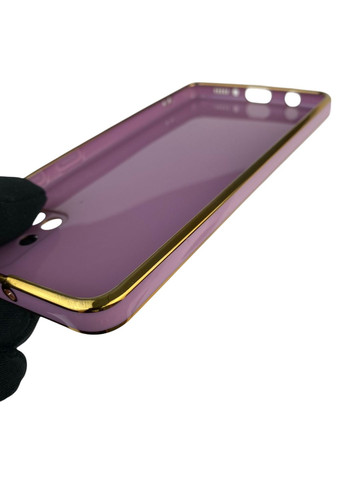 Чохол для Galaxy A51 (SM-A515F) з кільцем MagSafe із золотою окантовкою на самсунг а51 чорничний gs1 Samsung (366230855)