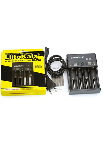 Зарядний пристрій Lii-PL4, 4x(LiOn/LiFePO4/NiMH/NiCd) LiitoKala (314973742)