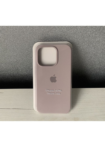 Чохол на 14 PRO silicone case open camera мікрофібра силіконовий чохол для айфона 14 ПРО Какао Brown No Brand (369137327)