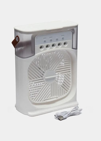 Вентилятор-зволожувач, настільний кондиціонер, аромадифузор + набір ефірних олій Monocrystal (334303103)