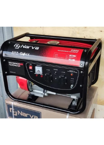Бензиновый генератор 3.0/3.3 кВт, 7.0 HP, 230V, AVR, NG-3300 Narva (364233583)