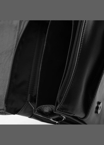 Сумка чоловіча через плече шкіряна T1tr0029bl Чорний Ricco Grande (302008589)