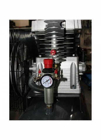 Компрессор воздушный KCH2090-200L (4 кВт, 600 л/мин, 200 л) масляный двоцилиндровый поршневой (26076) GTM (342758930)