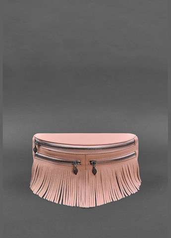 Кожаная женская сумка на пояс Spirit розовая (A-026284) BlankNote поясна сумка (327874139)