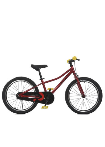 Дитячий велосипед 20 дюймів MB 2007 червоний двоколісний транспорт для дітей від 5 років з гальмами Profi (368759080)