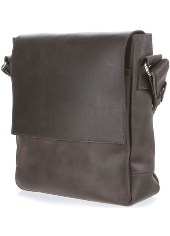 Сумка через плече для документів із натуральної шкіри ділового стилю коричнева (sku_00884) No Brand (328922413)