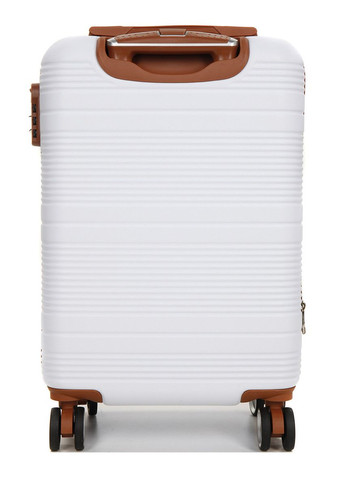 Валіза маленька S ABS-пластик Worldline 629 56×36×22см 38л Біла AIRTEX (297643527)