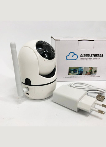 Бездротова поворотна IP камера WiFi microSD Y13G 1mp з розпізнаванням облич UKC (364665059)