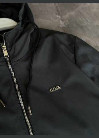 Графитовая стильная ветровка boss No Brand