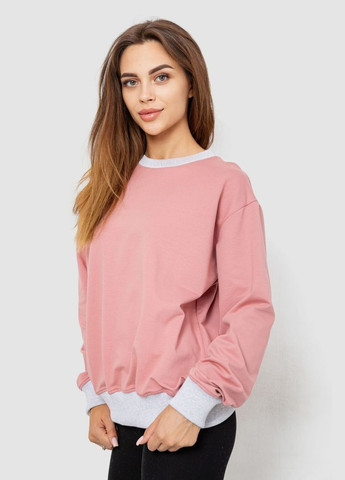 Пудровый свитшот женский на манжете,, 102r381 Ager (331648734)