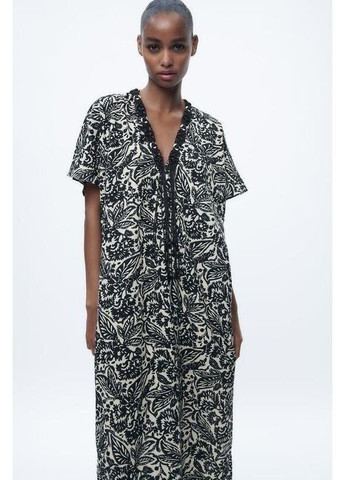 Комбінована сукня 5107/243 Zara