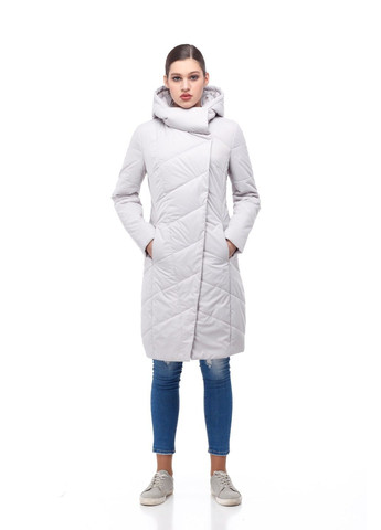 Серая демисезонная куртка камелия Origa