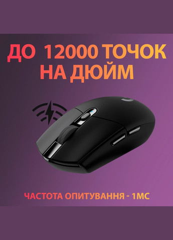 Мышка G305 Lightspeed Black (910005282) Logitech (280938950)