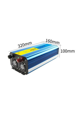 Инвертор с чистой синусоидой DX-1000W (1000Вт, 12В/220В) (1166) DOXIN (333832043)