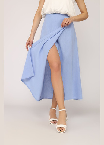 Голубая юбка женская цвет голубой цб-00276453 Yuki
