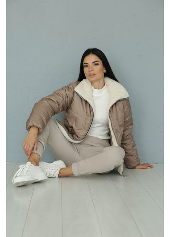 Бежевая демисезонная куртка 2086.5427 Seventeen