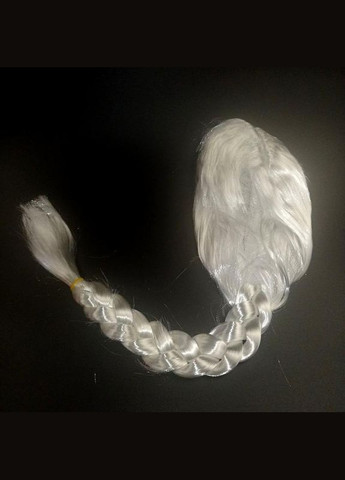 Білий маскарадний перука з довгою косою подружка санта, снігуронька, сніжна королева+подарунок No Brand (342384747)