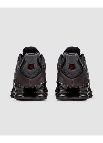 Красные летние кроссовки nike shox tl university red gradient найк шокс тл No Brand