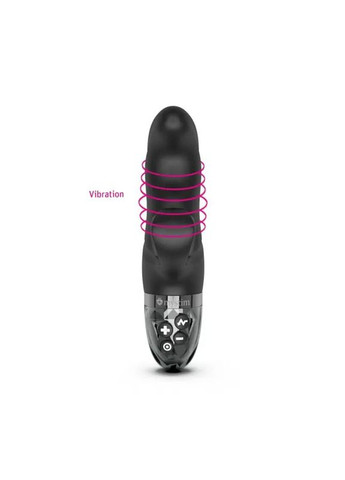 Вібратор-кролик з електростимуляцією Hop Hop Bob Black Edition - CherryLove Mystim (283251098)