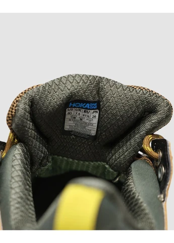 Комбіновані кросівки чоловічі hoka one m kaha 2 low gtx sneaker honey barley хока демісезон No Brand
