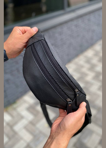 Шкіряна сумка через плече бананка Turtle SK No Brand (323201174)