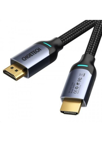 Кабель мультимедійний HDMI to HDMI 2.0m V.2.1 8K 60Hz HDR10 HLG 48Gbps YUV 444 (XHH01-BK) CHOETECH HDMI to HDMI 2.0m V.2.1 8K 60Hz HDR10 HLG 48Gbps Y (302976170)