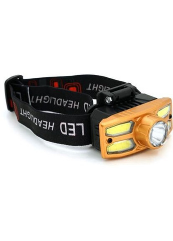 Налобный фонарик HX-209 1 LED 3 W 4 LED Cob 4 режима Bailong (346048353)