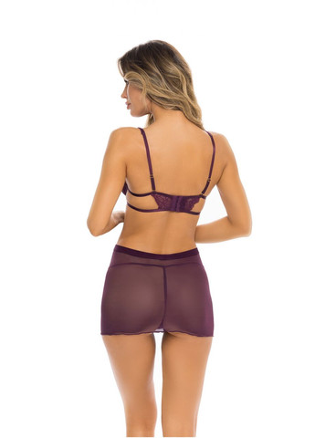 SNEAK CHEMISE SET PURPLE, S/M Peak (303880339)