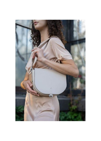 Сумка жіноча шкіряна через плече Ruby L світло-Біжова The Wings (302007260)