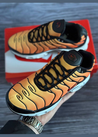 Оранжевые всесезонные кроссовки Vakko Nike Air Max Plus OG Tn Tiger