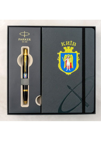 Набір IM 17 CITY Black GT BP кулькова ручка + блокнот 22032b24_C0010u Parker (361448122)