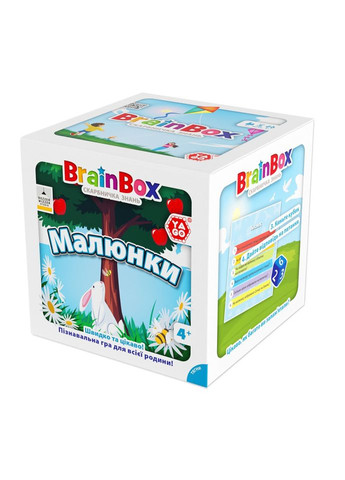 Карточная игра Brainbox "Рисунки" Yago BZZBRPI01UA 55 карточек 1 игральный кубик No Brand (316698071)