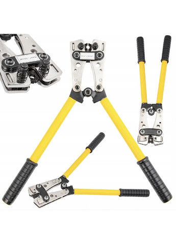 Обжимной пресс кримперы с прорезиненными ручками для обжатия медных алюминиевых кабельных наконечников 6-50 мм (478860-Prob) Unbranded (314608549)