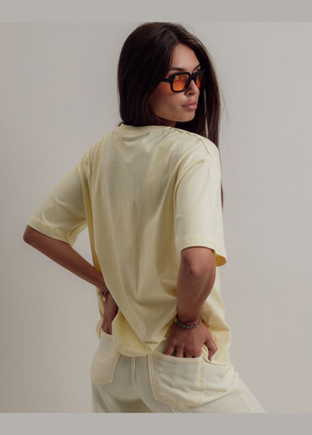 Футболка cherry жовтий Bisou - (342066031)