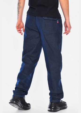 Джинси чоловічі напівбатальні синього кольору Let's Shop (320175711)