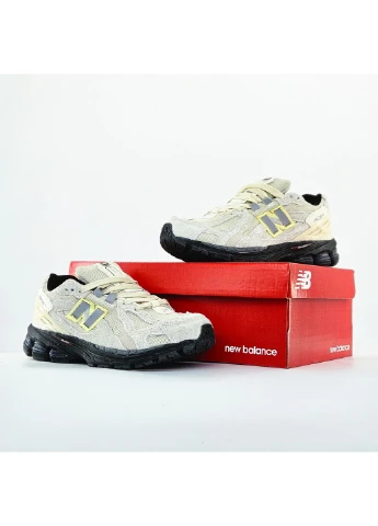 Бежеві Осінні кросівки чоловічі і жіночі new balance 1906d protection pack beige black | нью беланс 1906d бежеві чорні No Brand