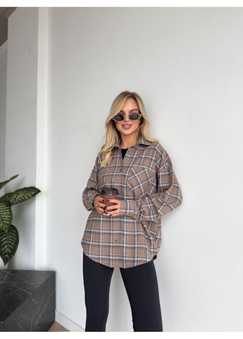 Бежевая рубашка Fashion