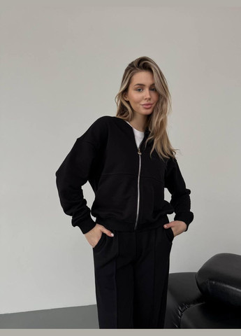 Весенний женский костюм Черный No Brand (326842304)