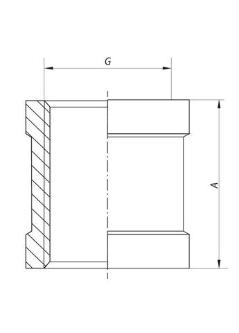 З'єднувальна муфта 3/4" KF.C08 (KF0011) KOER (322005343)