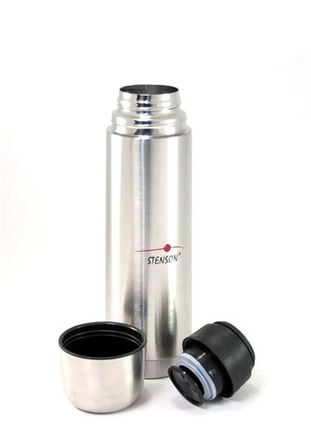 Термос з чохлом з нержавіючої сталі 1 л для напоїв Stenson (366435004)