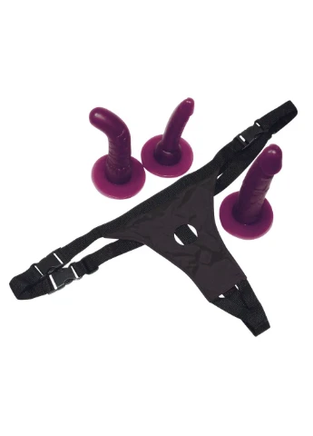Страпон Strap-On purple Set Bad Kitty (395734502)