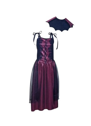 Платье на Хеллоуин женское Вампир L красно-черный Jannet Сукня (355796032)