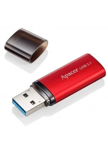 Флеш накопичувач USB 128Gb AH25B, Red, USB 3.2 Gen 1 (AP128GAH25BR-1) AP128GAH25BR-1 Apacer (395348425)